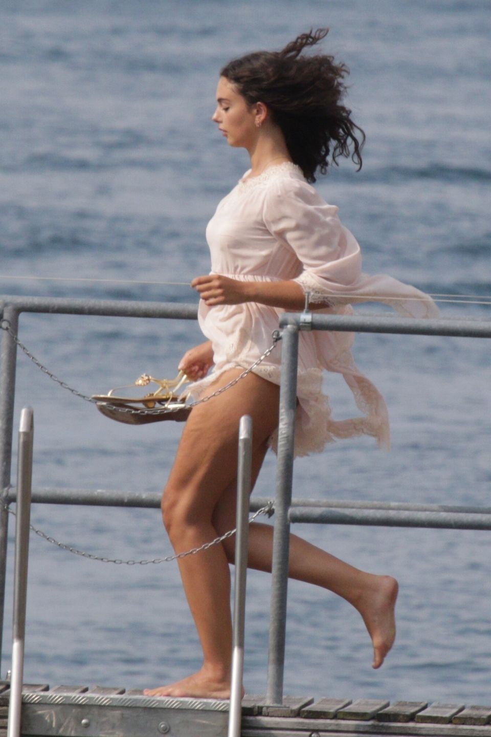 Córka Moniki Bellucci Deva Cassel na planie reklamy Dolce & Gabbana