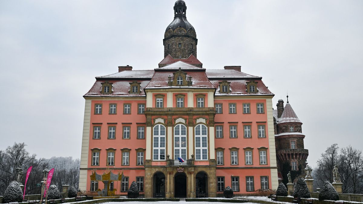 Zamek Książ w województwie dolnośląskim
