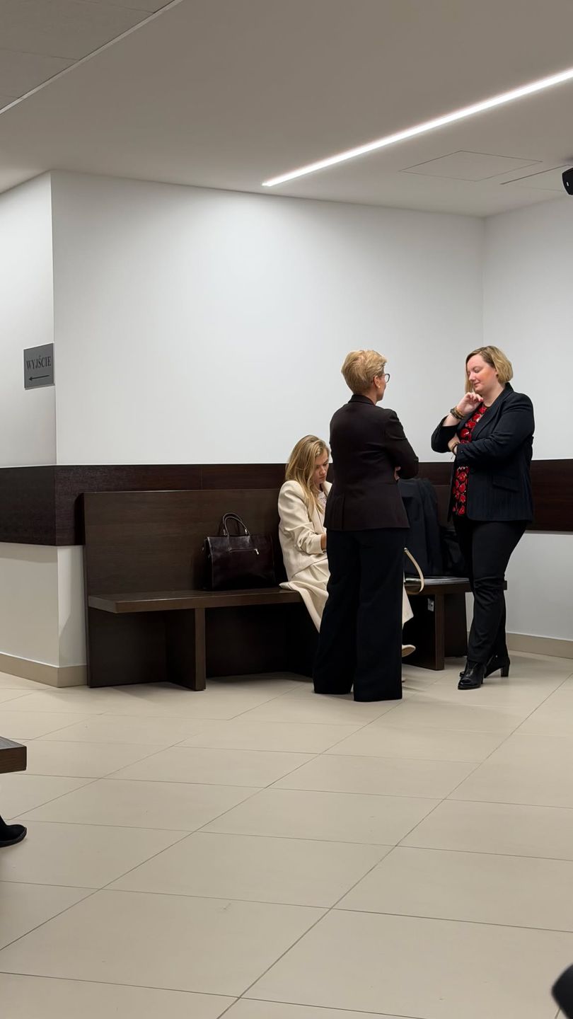 Agnieszka Kaczorowska i Maciej Pela spotkali się w sądzie