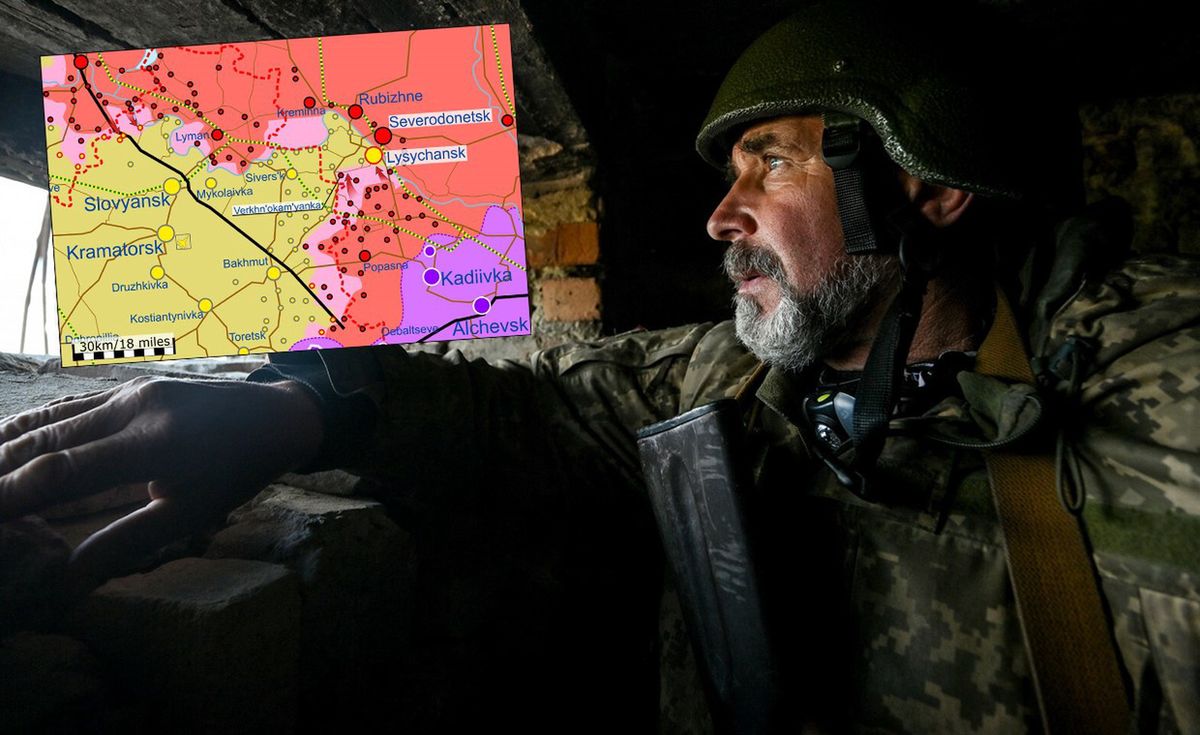 Rosjanie są coraz bliżej zdobycia Lisiczańska. Trwają ostrzały ukraińskich pozycji