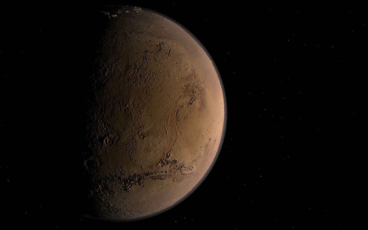Mars ma płynne jądro.