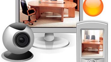 Obraz z kamery internetowej w komórce 1