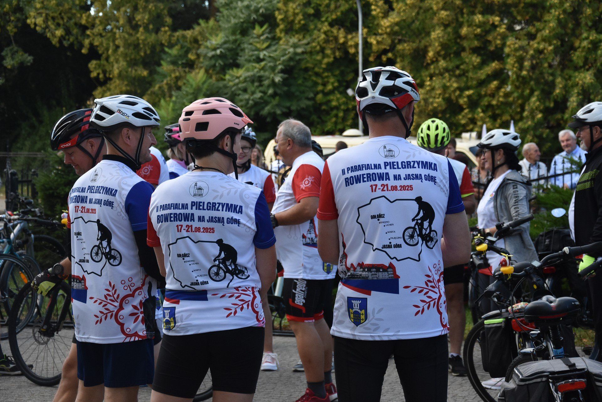  II Parafialna Pielgrzymka Rowerowa Gołańcz - Jasna Góra