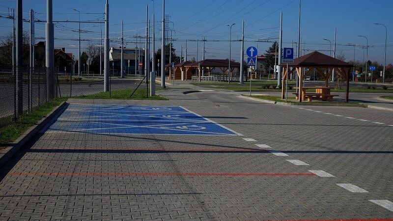 Węzeł przesiadkowy przy ul. Choiny