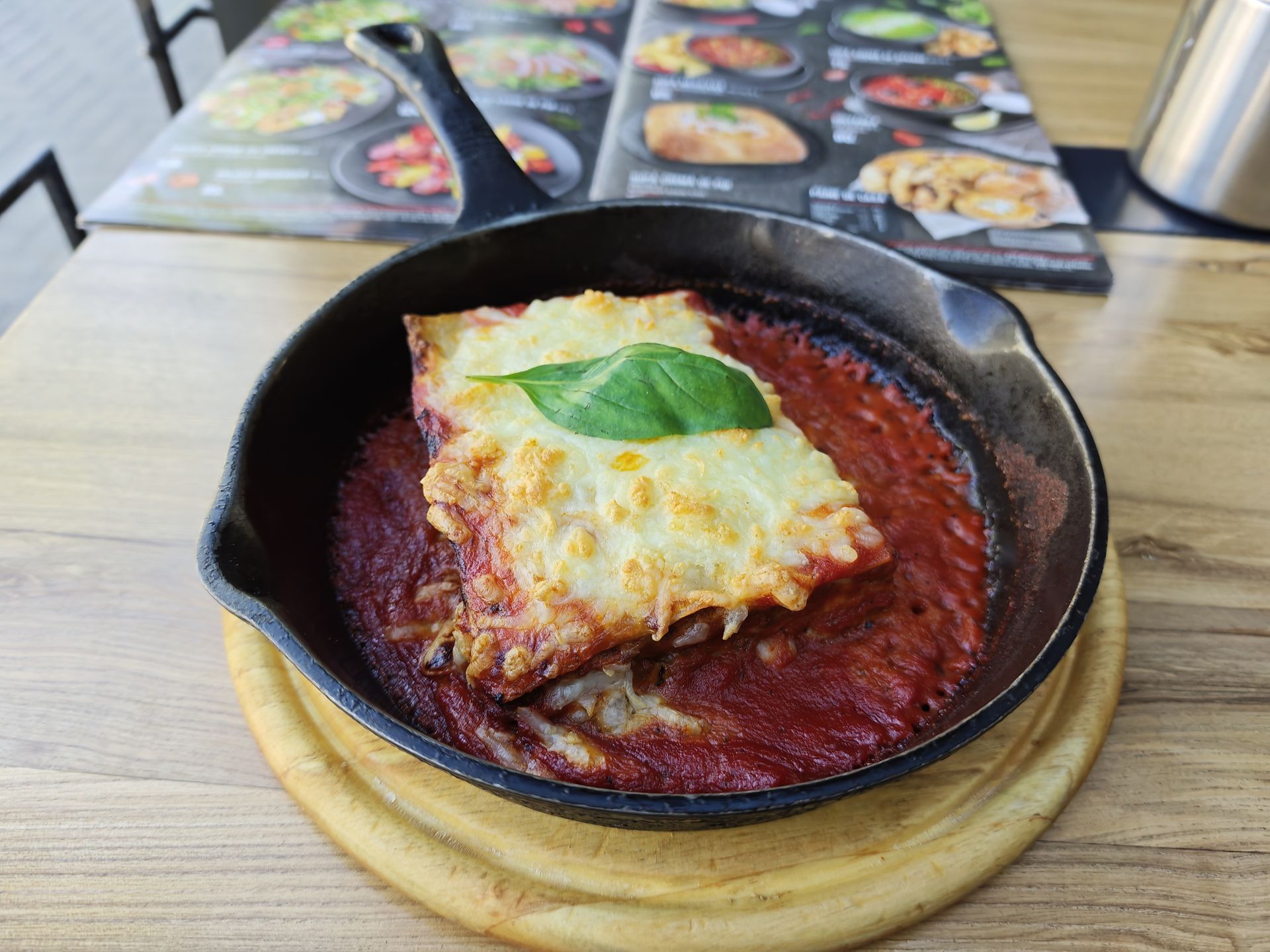 Lazania z mołdawskiej restauracji Andy's