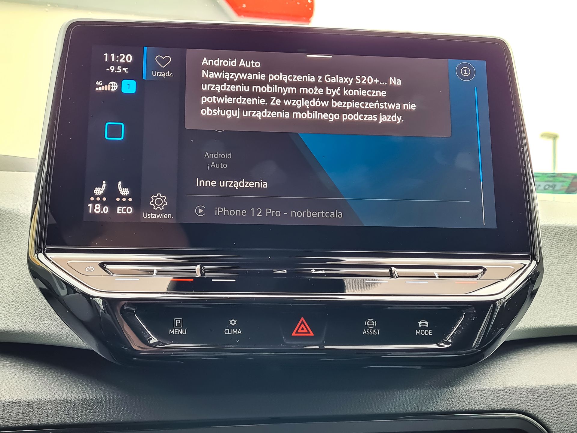 Volkswagen ID.3: Systemy zarządzania energią, wspomagające kierowcę i bezprzewodowy Android Auto 27