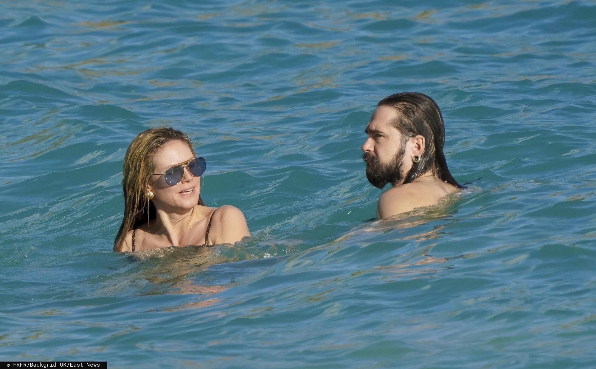 Heidi Klum i Tom Kaulitz dokazują na plaży 