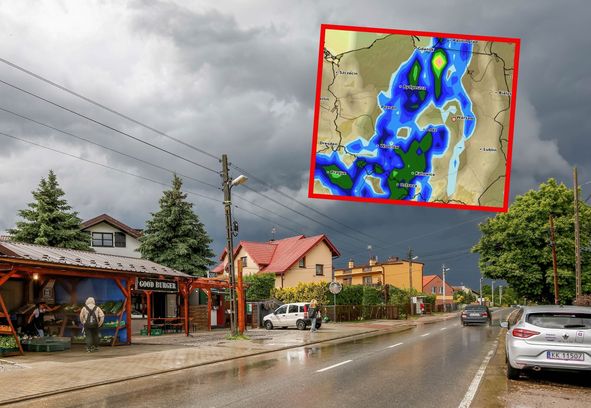 Burze przejdą przez Polskę