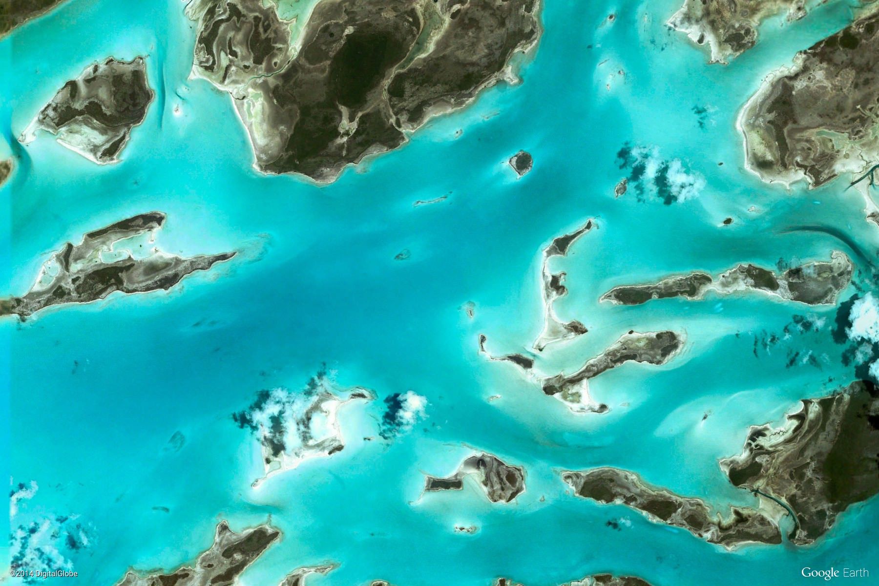 Niezwykłe kolory, kształty i wzory na zdjęciach satelitarnych Ziemi z Google Earth 17