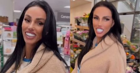 Śnieżnobiałe uzębienie Katie Price straszy internautów. "Dlaczego te zęby są takie duże?"