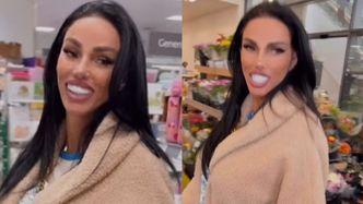 Śnieżnobiałe uzębienie Katie Price straszy internautów. "Dlaczego te zęby są takie duże?"