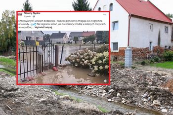 Dramatyczna sytuacja w Bodzanowie po ulewie. Wystarczyło 15 minut