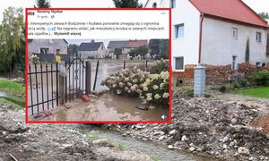 Dramatyczna sytuacja w Bodzanowie po ulewie. Wystarczyło 15 minut