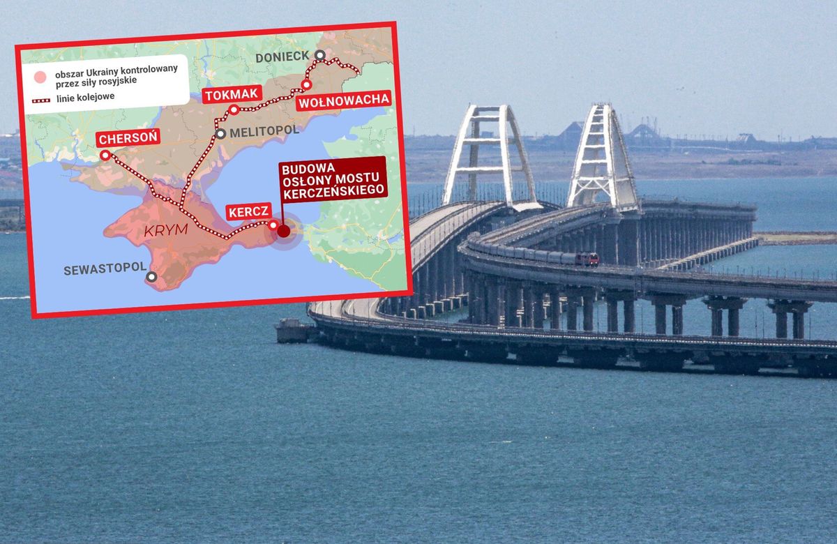 Most Krymski to obiekt o dużym znaczeniu strategicznym. Stanowi jedną z dwóch głównych tras, jakie Rosjanie wykorzystują do przerzucania sprzętu oraz wojsk na Krym, a następnie na południe Ukrainy