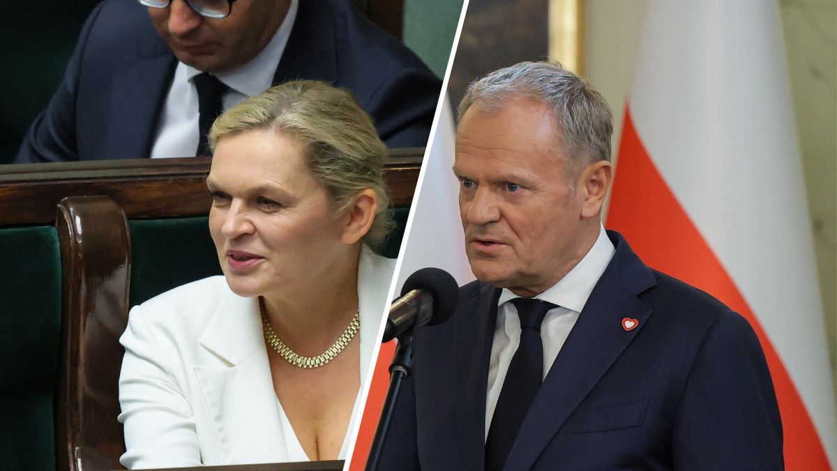 Barbara Nowacka, Donald Tusk