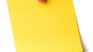 Żółte karteczki w telefonie 1