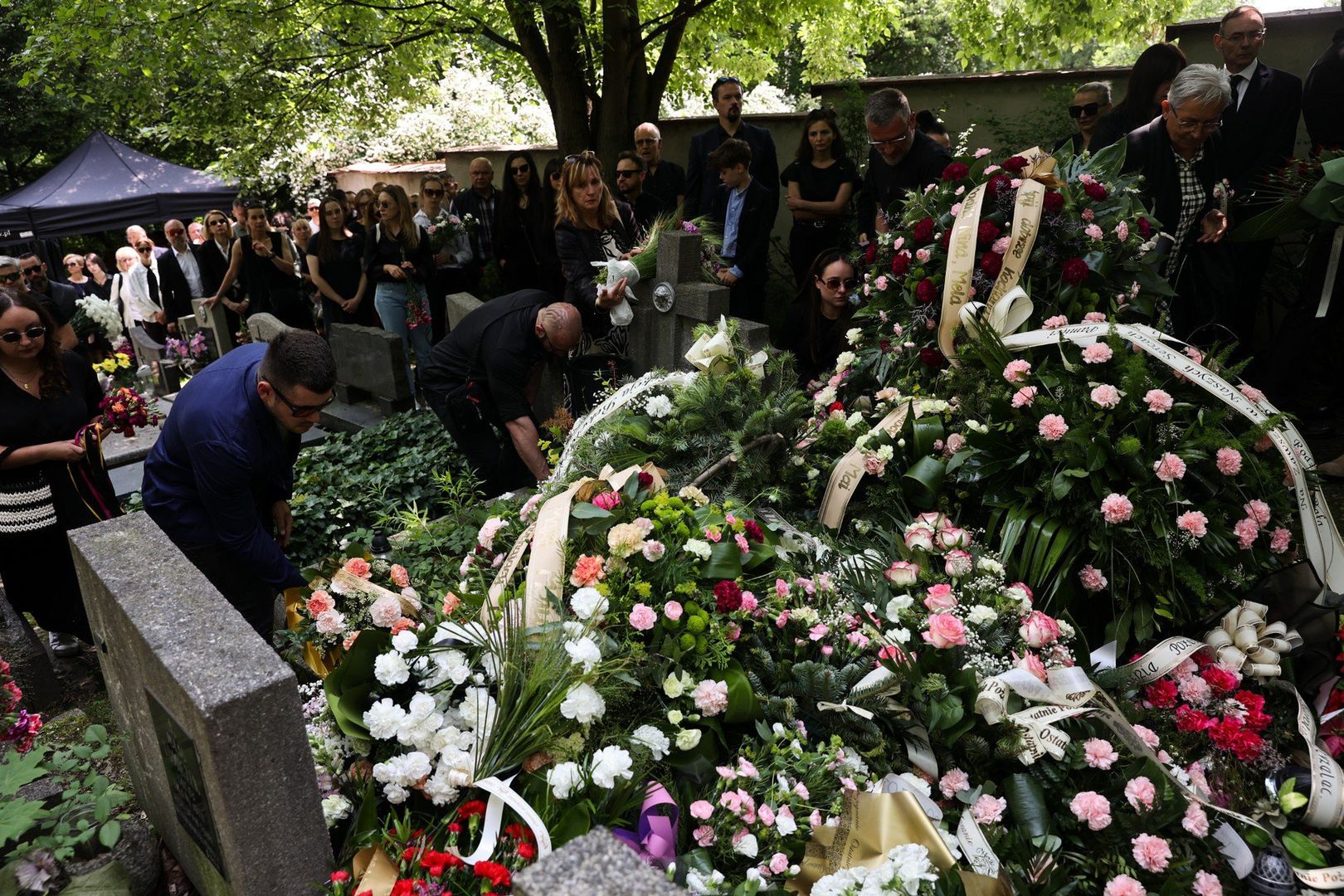 10.06.2025 KRAKOW, CMENTARZ PODGORSKI, POGRZEB - MAJA DEBSKA NZ FOT. ANDRZEJ BANAS / POLSKA PRESS