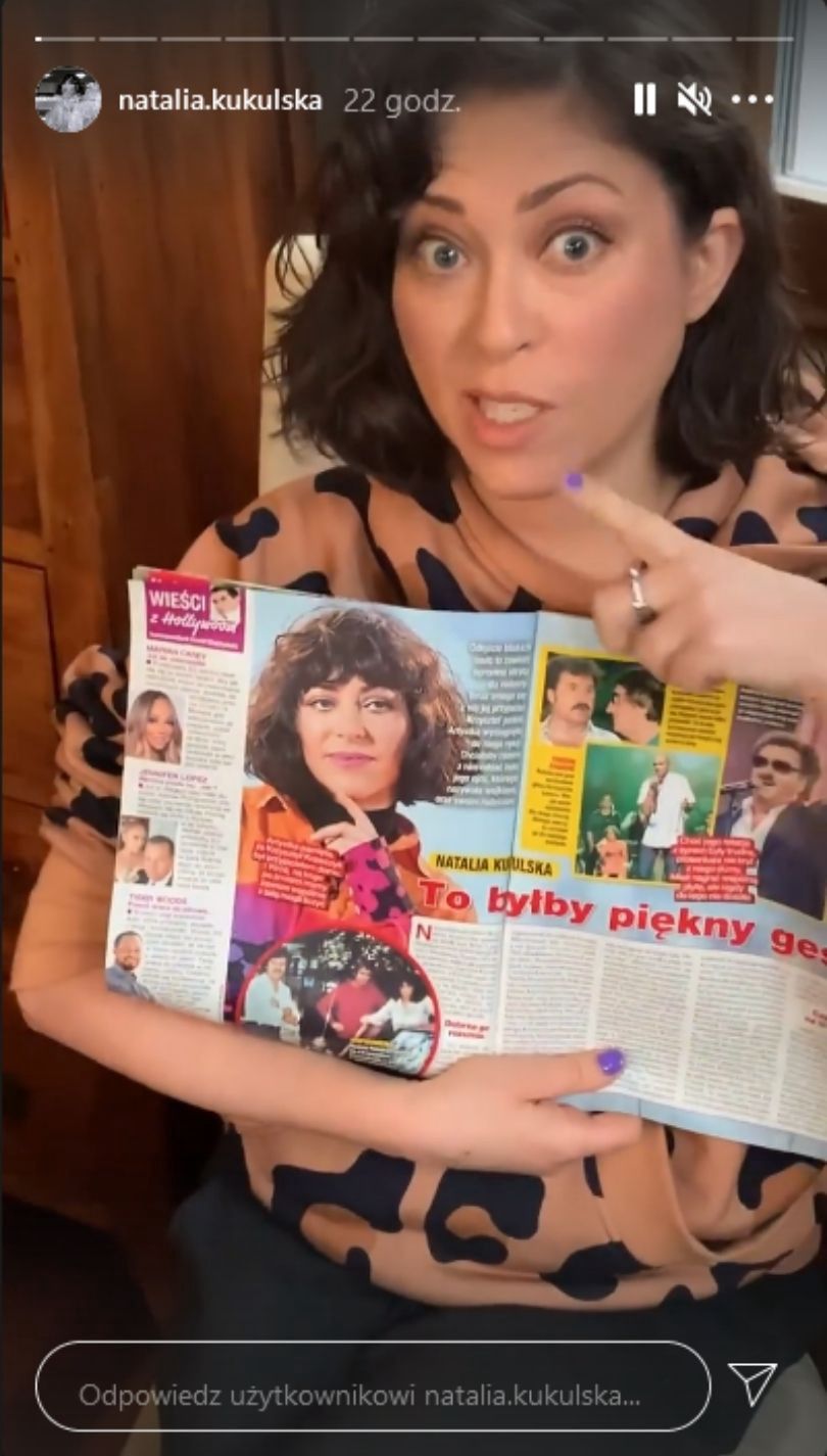 Natalia Kukulska komentuje rewelacje o przyjaźni z synem Krzysztof Krawczyka