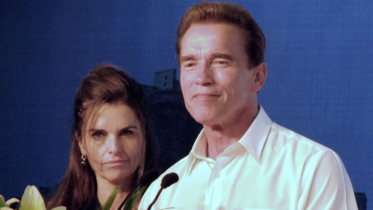 Arnold Schwarzenegger z żoną