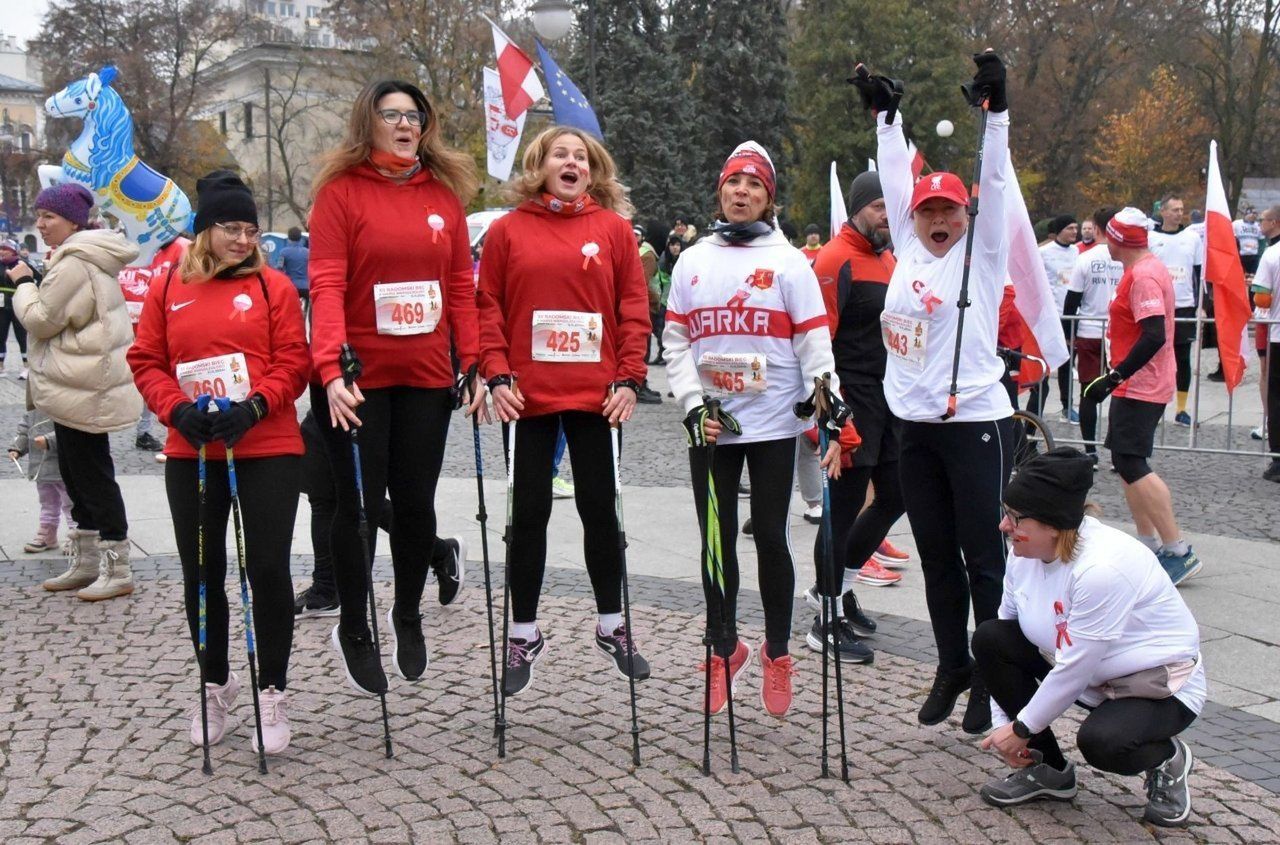 W poprzednich latach bieg cieszył się zainteresowaniem