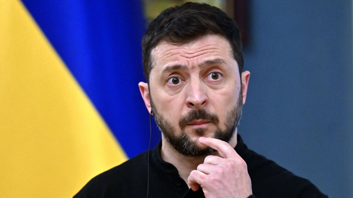 Prezydent Ukrainy Wołodymyr Zełenski 