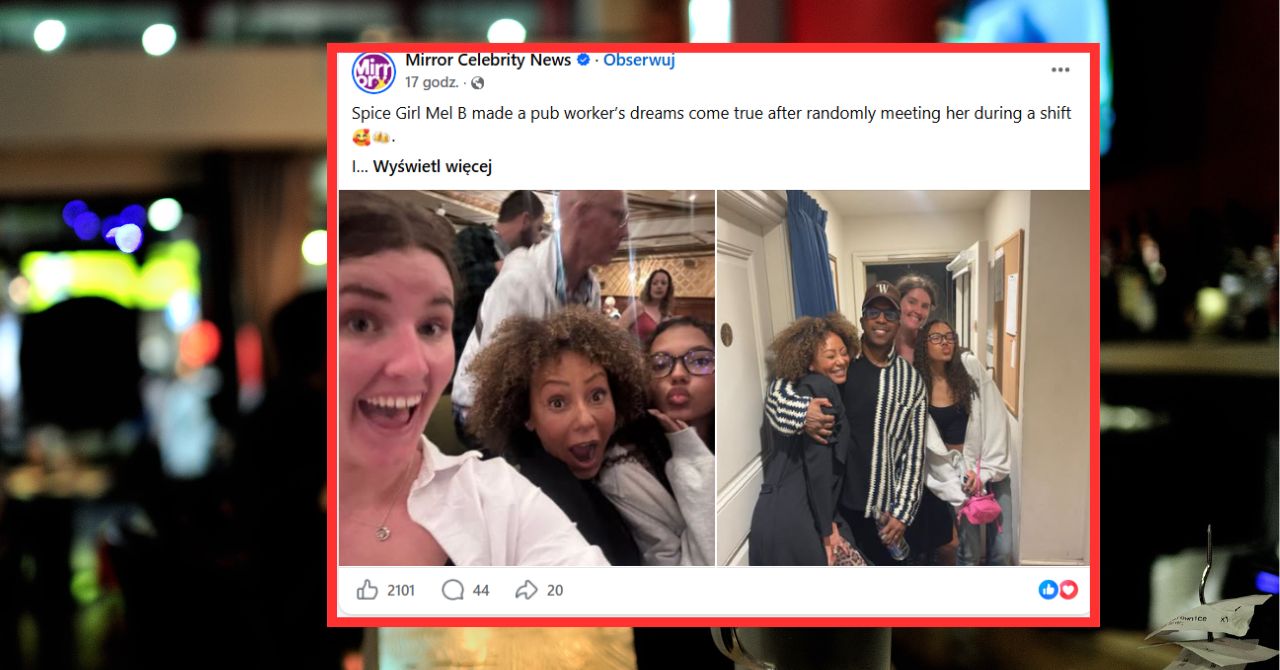 Gest Mel B. Wokalistka Spice Girls tak potraktowała barmankę