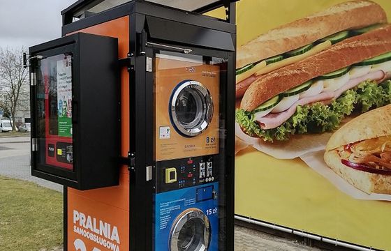 Na stacjach paliwowych Circle K stanęły samoobsługowe pralkomaty