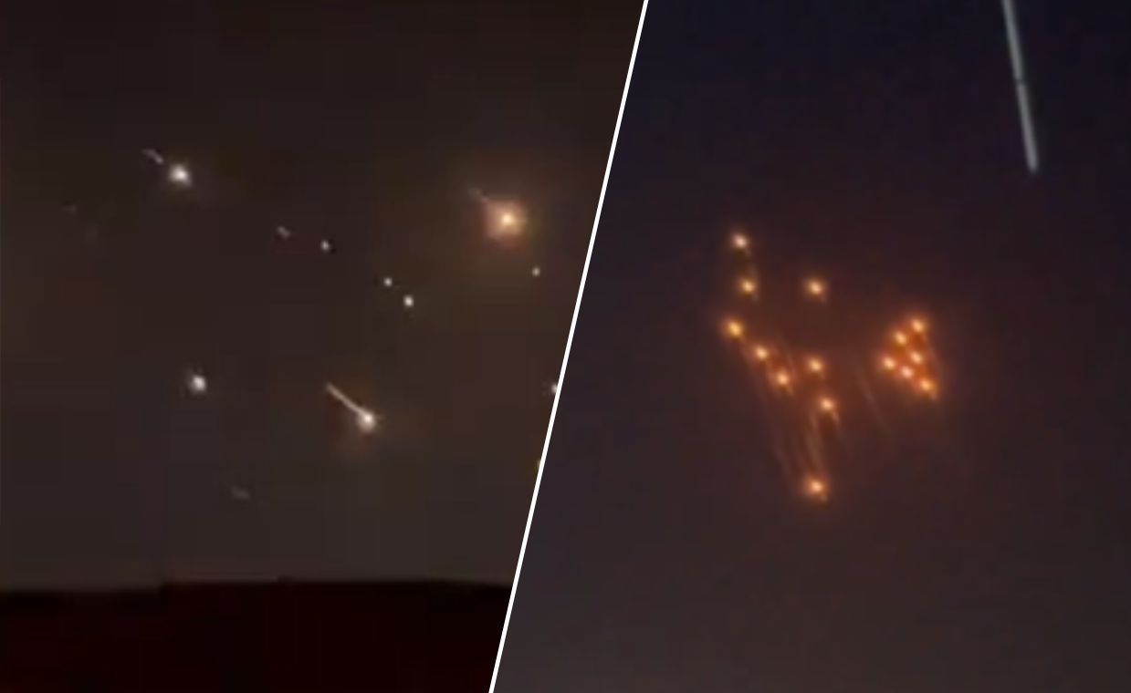 Żelazna Kopuła w akcji. Zdjęcia i nagrania krążą w sieci