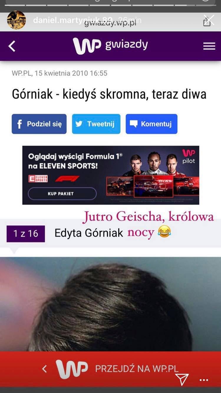 Daniel Martyniuk znów podzielił się swoimi "mądrościami" 