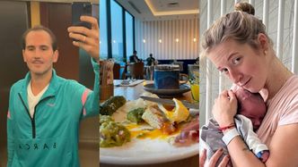 Świeżo upieczony tata Piotr Szeląg relacjonuje pobyt w hotelu i zwraca się do Lary Gessler: "Dziękuję, że rozumiesz moje potrzeby" (ZDJĘCIA)