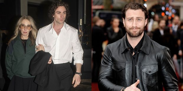 Aaron Taylor-Johnson wyciągnął starszą o 23 LATA żonę do restauracji. Słodko razem wyglądają? (FOTO)