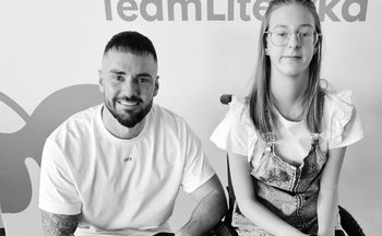 Zebrał środki na jej leczenie. Tak wyglądało spotkanie