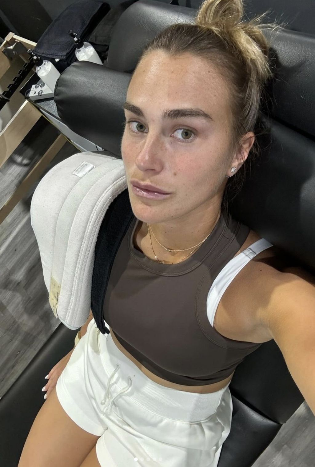 Aryna Sabalenka flaunts holiday after Wimbledon withdrawal