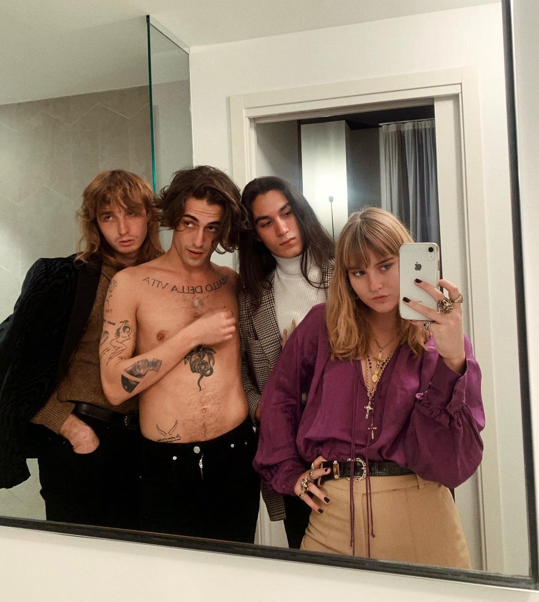 Oto zespół Maneskin, tegoroczni faworyci w Konkursie Piosenki Eurowizji. Kibicujecie im?