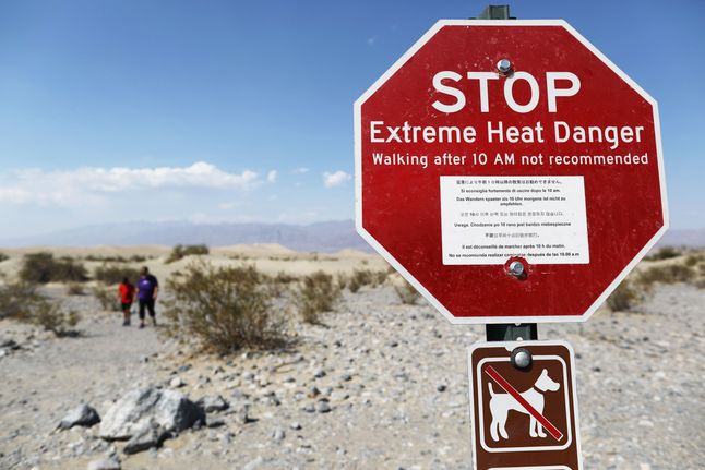 Dolina Śmierci - jedno z najgorętszych miejsc na Ziemi