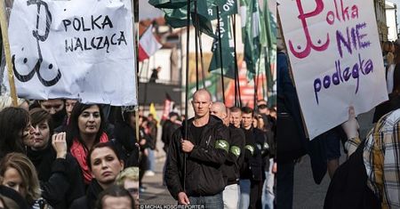 ONR donosi do prokuratury na Czarny Protest i znak "Polki Walczącej"!