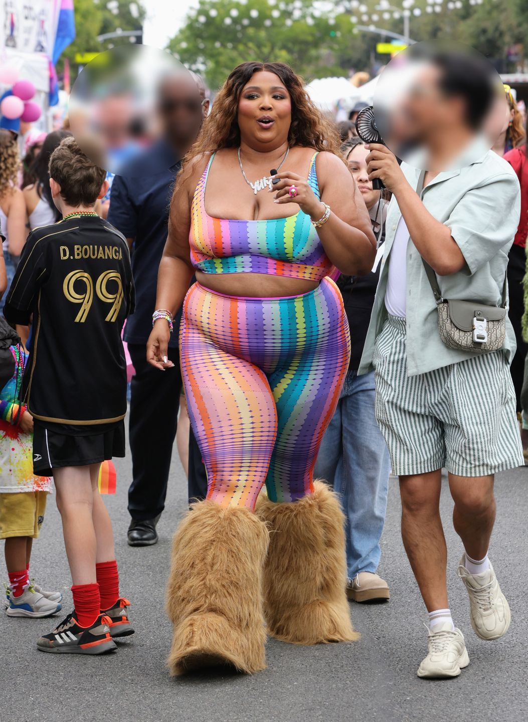 Lizzo maszeruje w Paradzie Równości