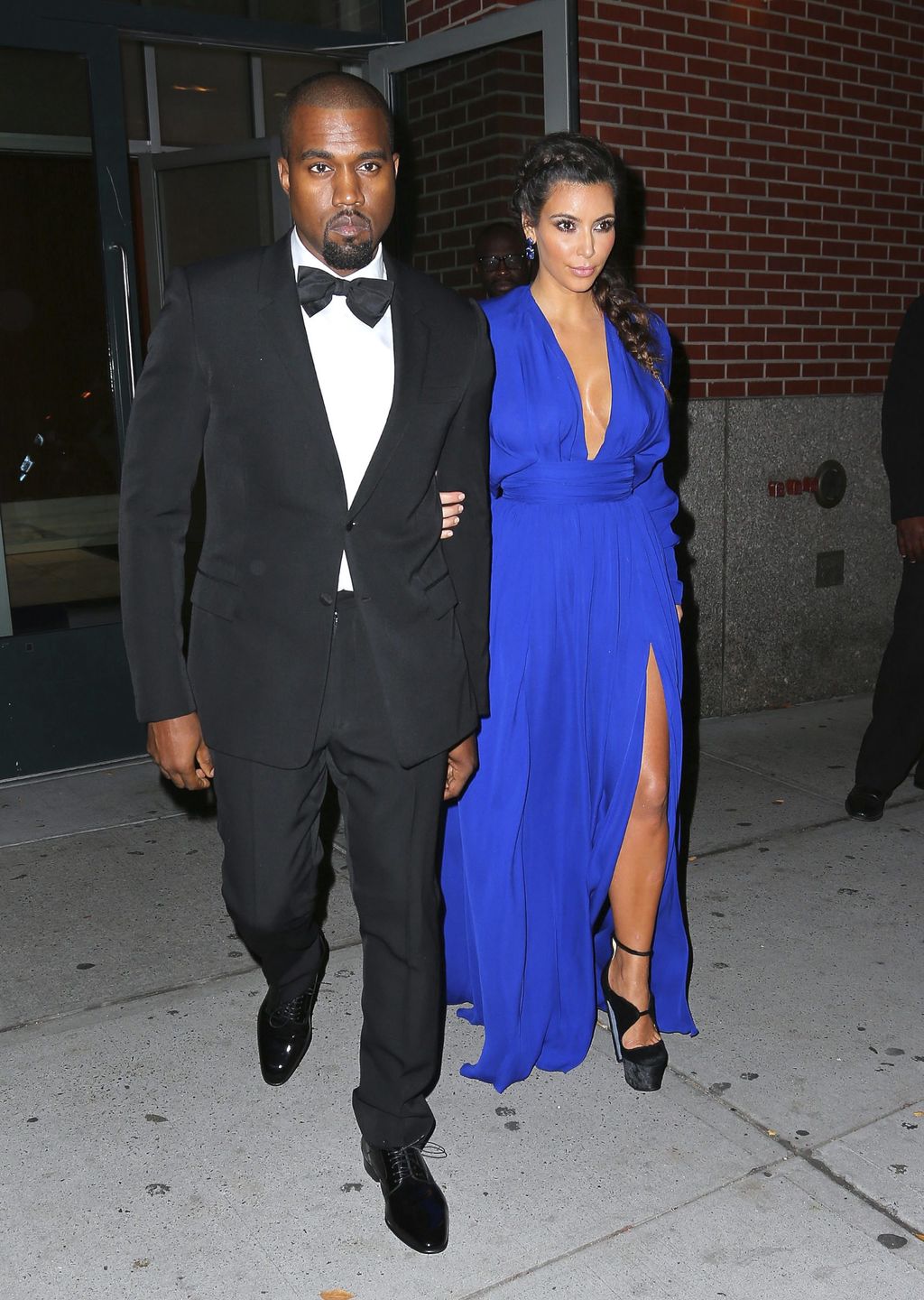 Kanye West And Kim Kardashian 