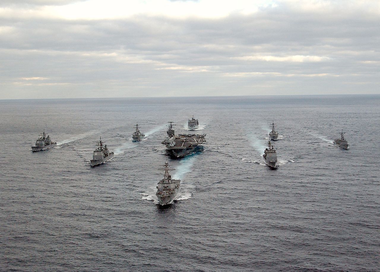 USS George Washington and its strike group