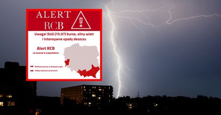 "Intensywne opady deszczu". W środę burze w sześciu województwach