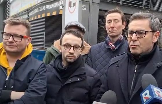 Adamczyk, Pereira i Tulicki opuścili siedzibę TVP Info