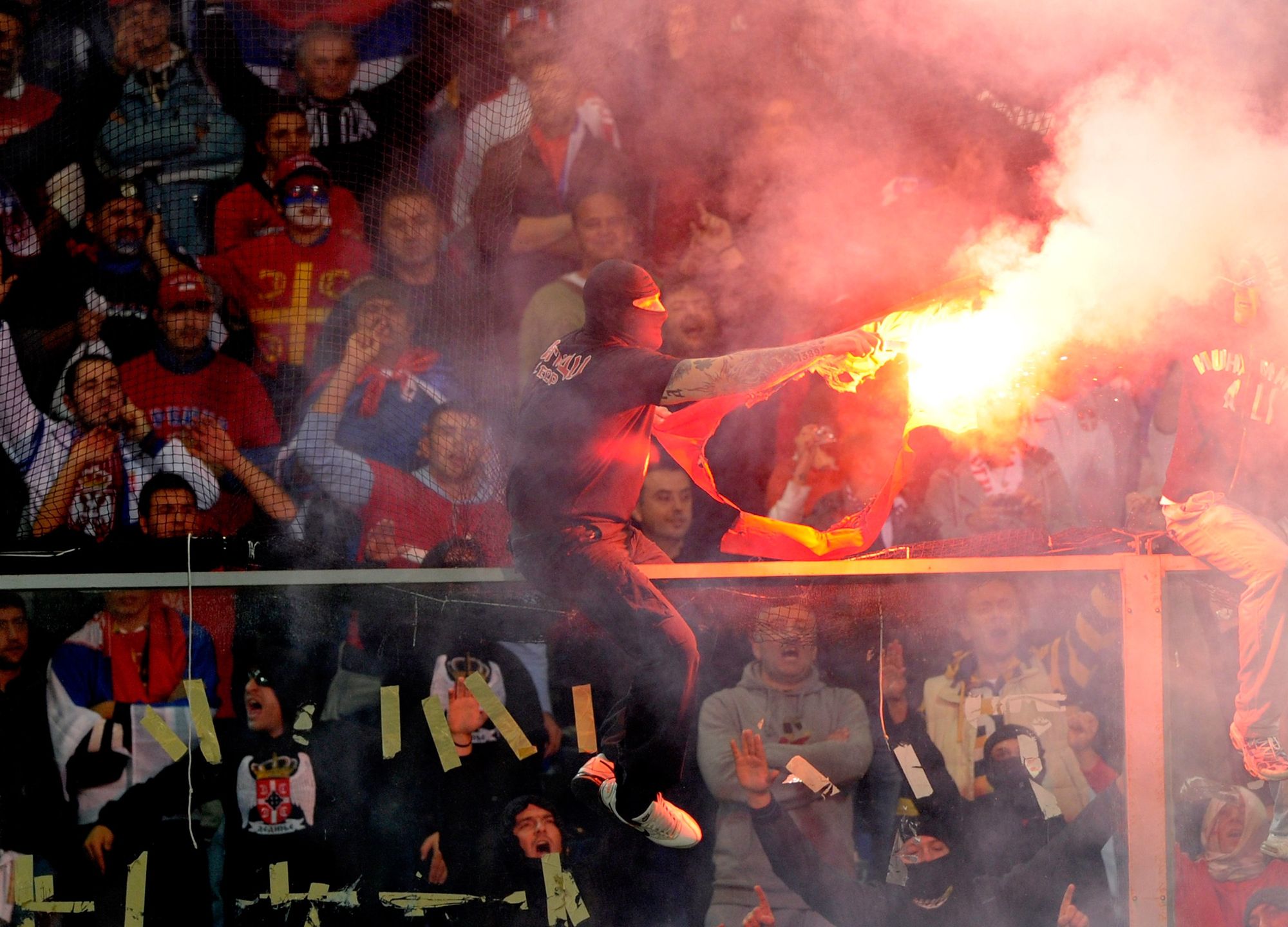 Serbscy chuligani szykują się na EURO 2024