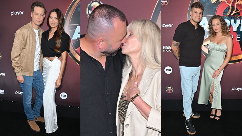 Gwiazdy meldują się na spotkaniu prasowym "Afryki Express"