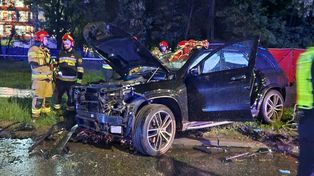 Tragiczny wypadek w Warszawie. Dwie osoby nie żyją