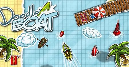 Doodle Boat – klasyczny River Raid w zeszytowej odsłonie!