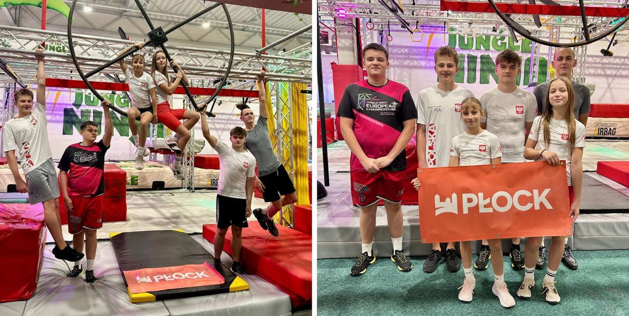 Dzieci z płockiego Klubu Sportowego Jungle Team jadą na Ninja World Open 2025 do Szwecji!