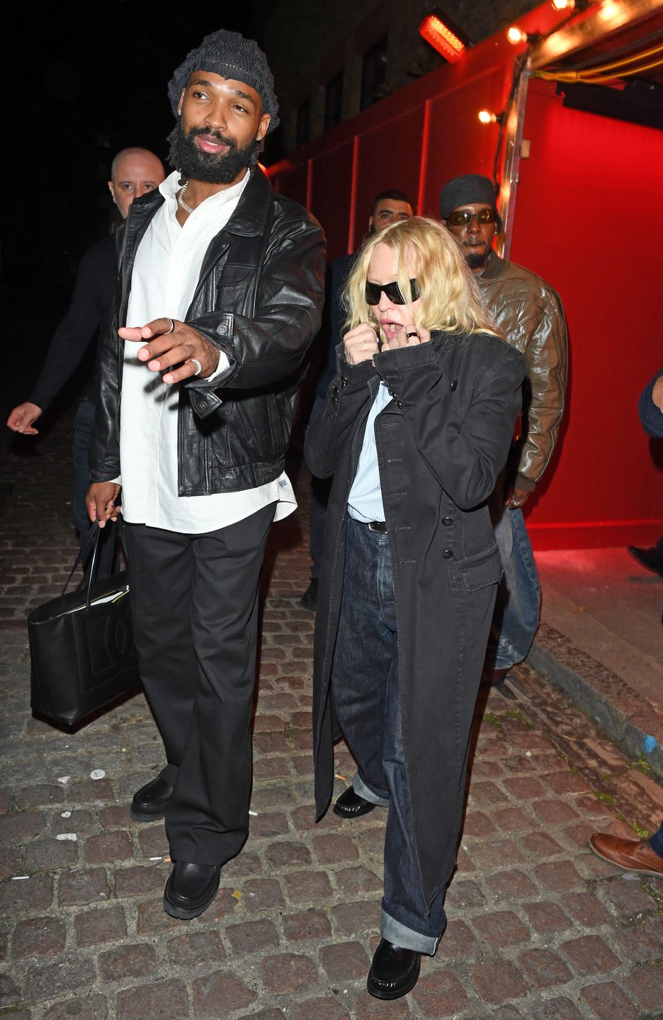 Madonna i Akeem Morris w Londynie