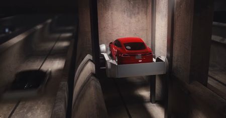 Podziemny rollercoaster dla aut - nowa firma Muska nie taka „nudna”