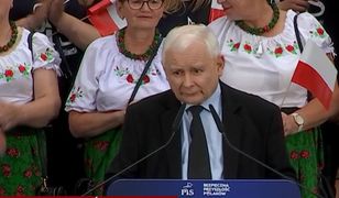 "Precz z dyktatorem". Incydent na spotkaniu z Kaczyńskim