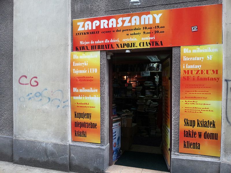 Antykwariat i muzeum SF w Warszawie, czyli wielka pasja i miłość do książek w praktyce 2